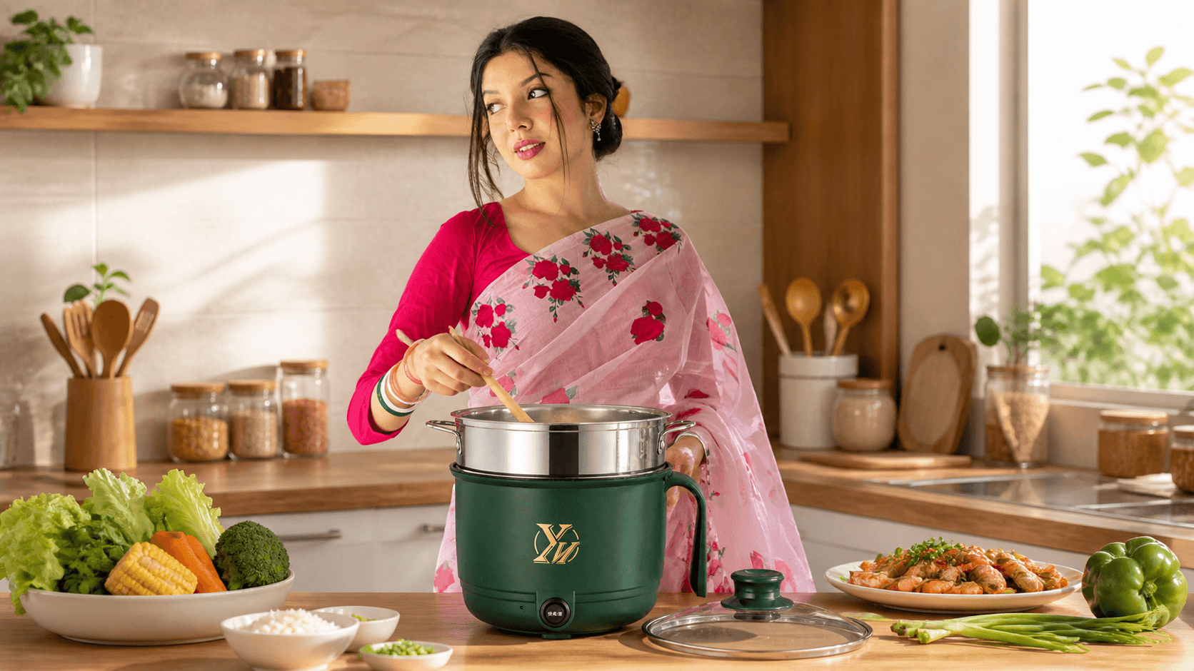 Mini Multi Cooker 1.8L 1