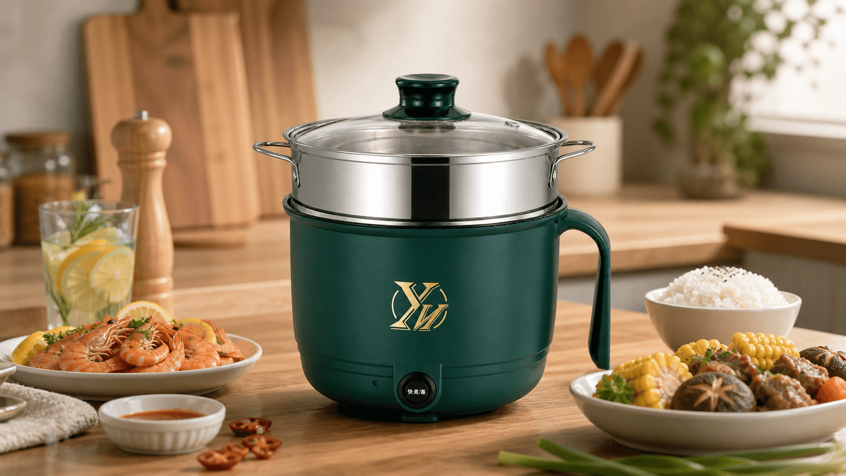 Mini Multi Cooker 1.8L 2