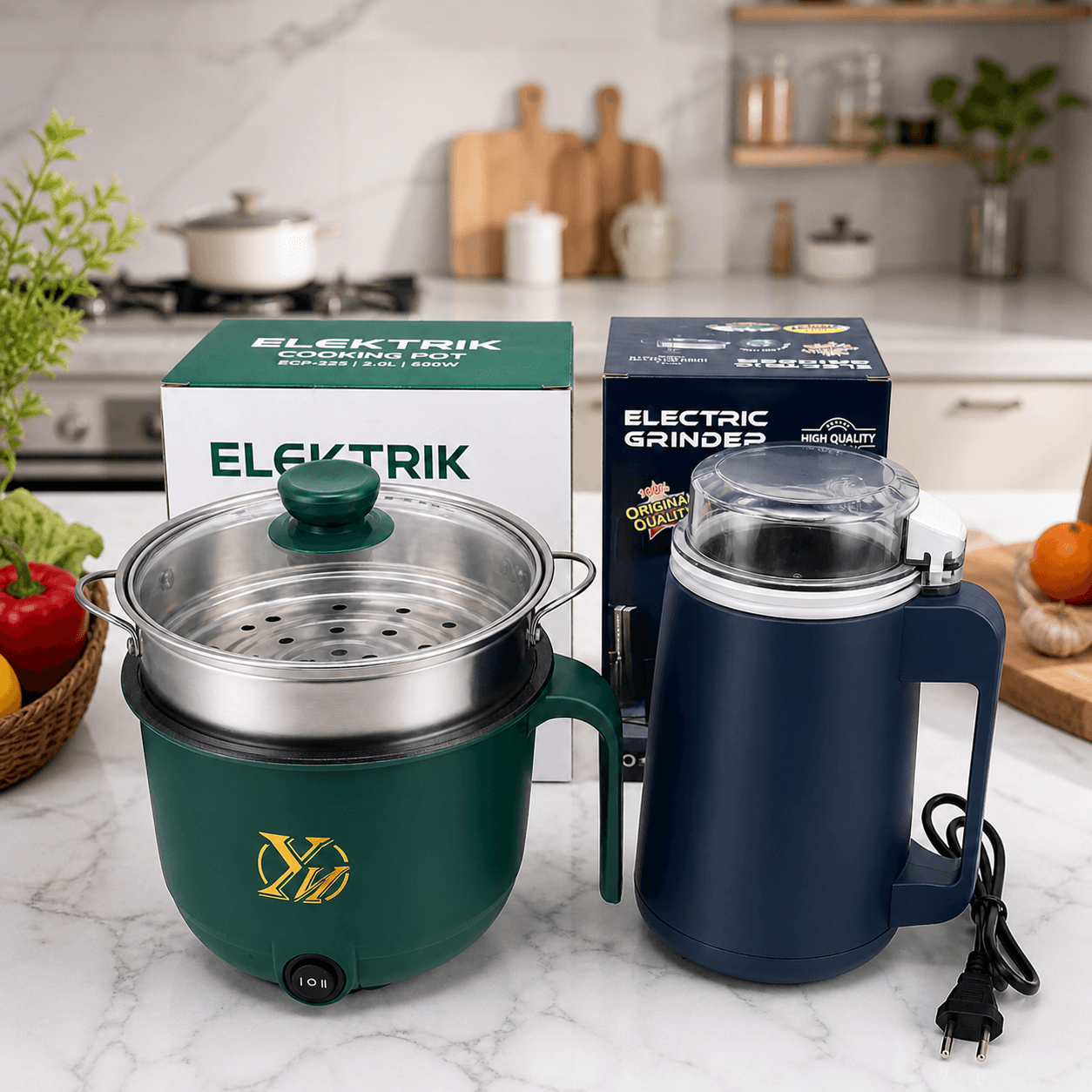 Elektrik Electric Cooker and Grinder — 2