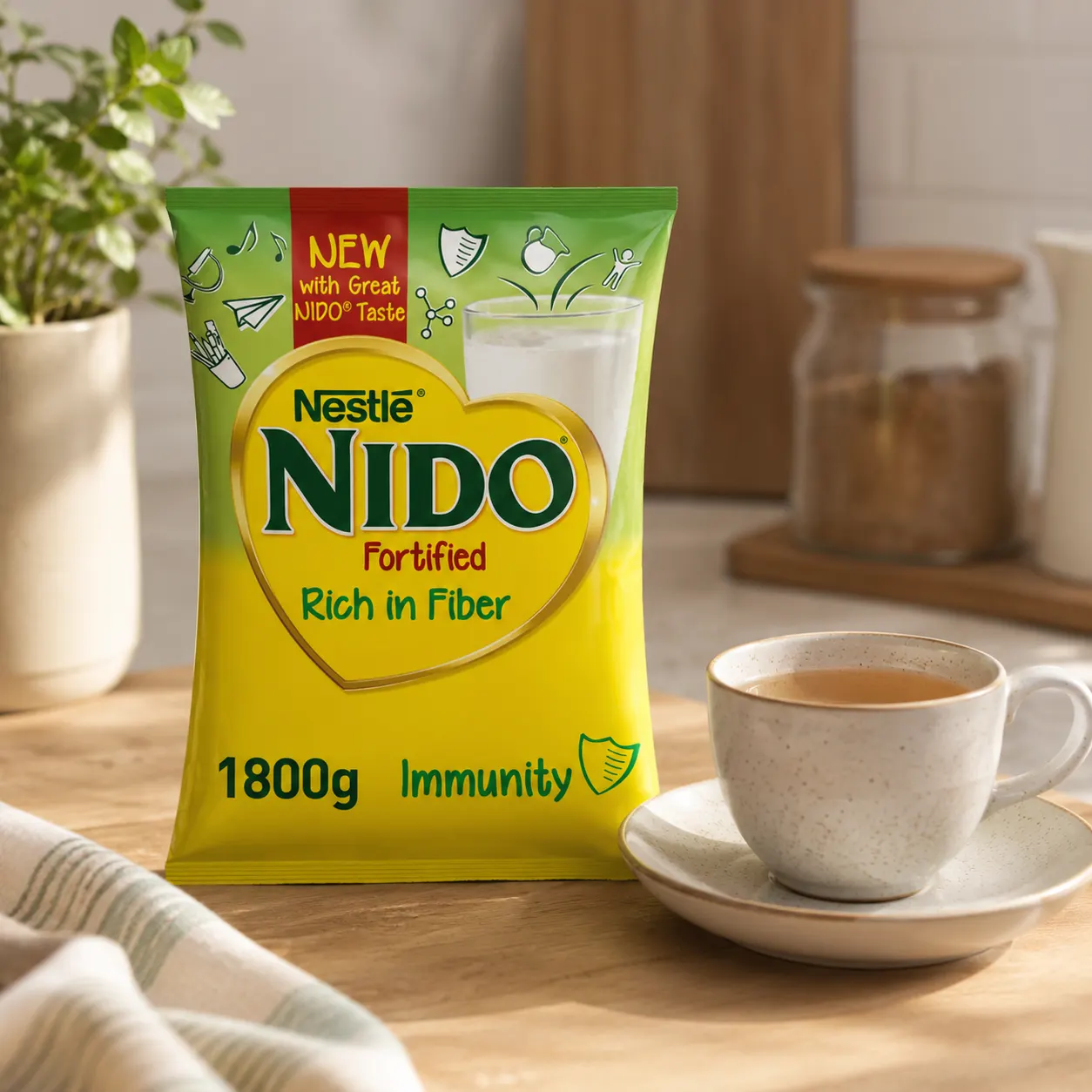 Nestle NIDO Fortified Rich in Fiber 1800g